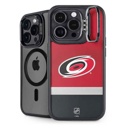 NHL Carolina Hurricanes Jersey iPhone 15 Pro Kickstand Case